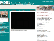 Tablet Screenshot of ourcomputerheritage.org